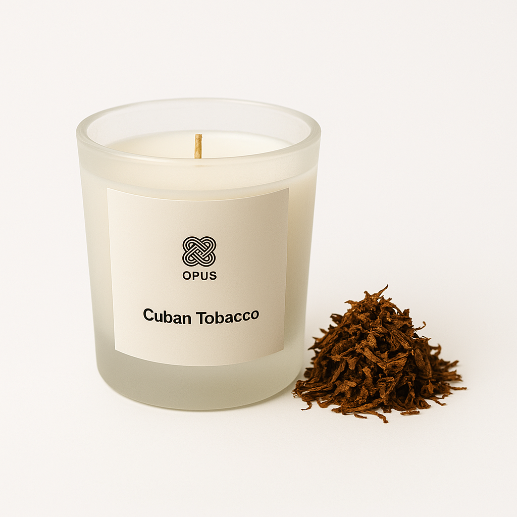 Cuban Tobacco Fragranced candle